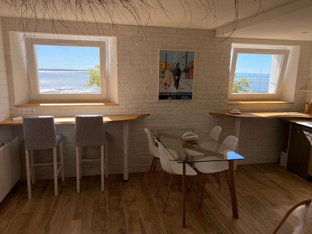 Face A La Mer, Bel Appartement Сен-Назер Экстерьер фото